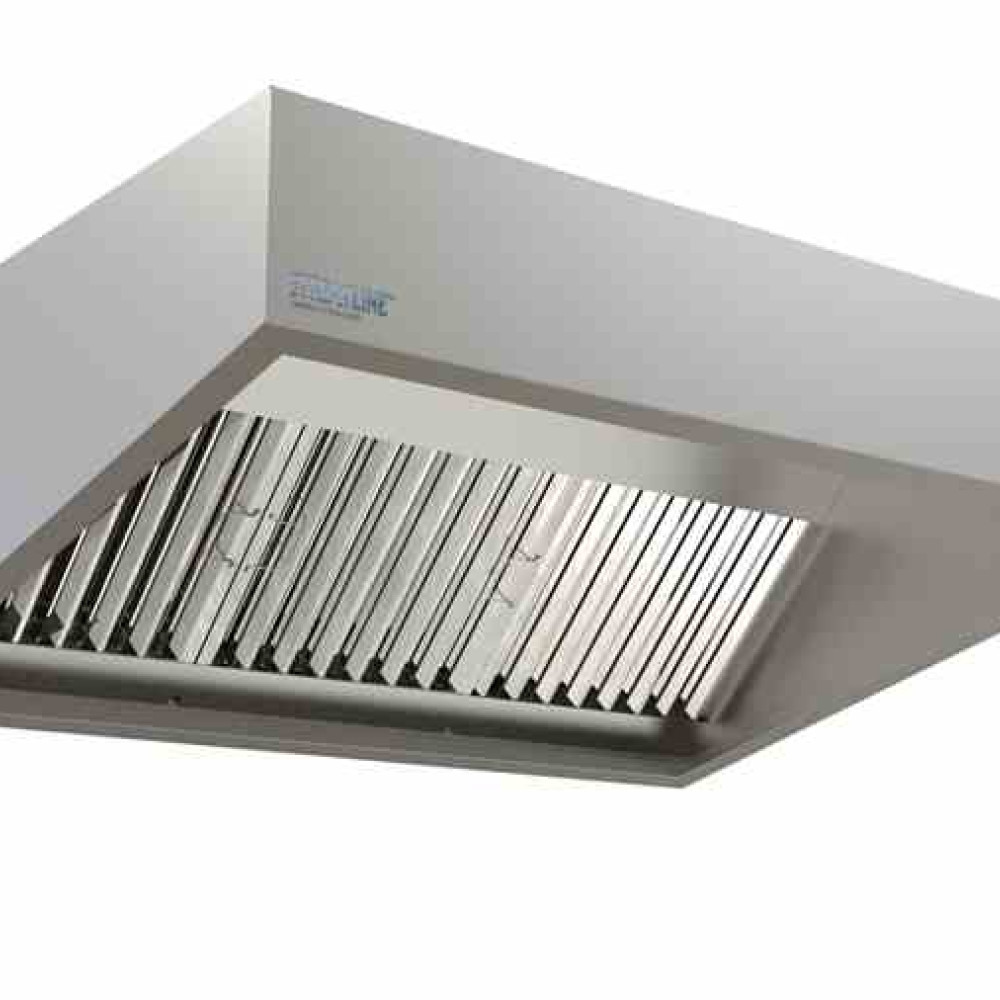 BBQ Extractor Hood 1500mm with Motor